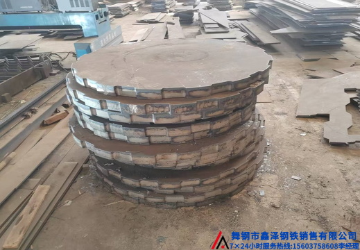 舞钢钢板异形件激光切割下料数控切割下料2642116